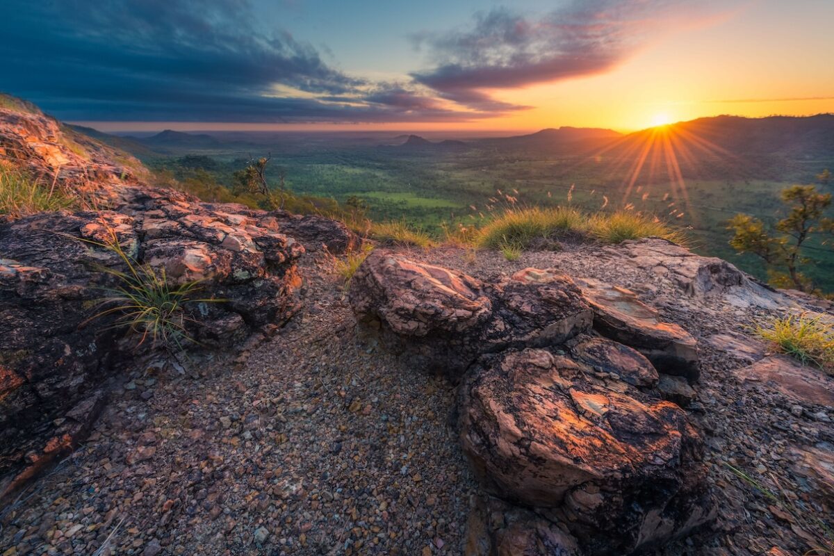 Minerva Hills National Park. Image courtesy of Nathan White/Tourism and Events Queensland.